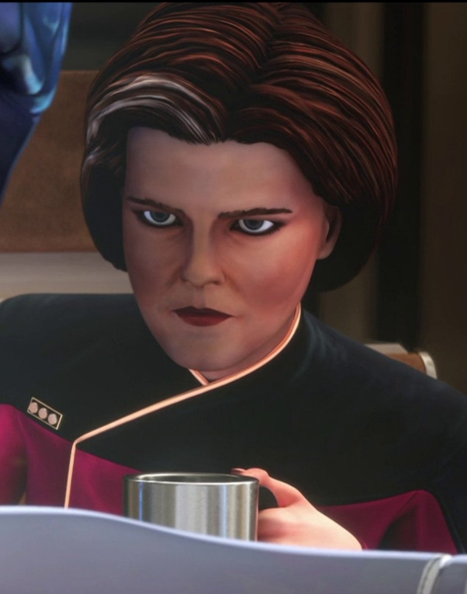 megsmamma's tweet photo. Oh, mammy. We got Equinox Janeway back.
#StarTrekProdigy https://t.co/1mci2GC7Nb