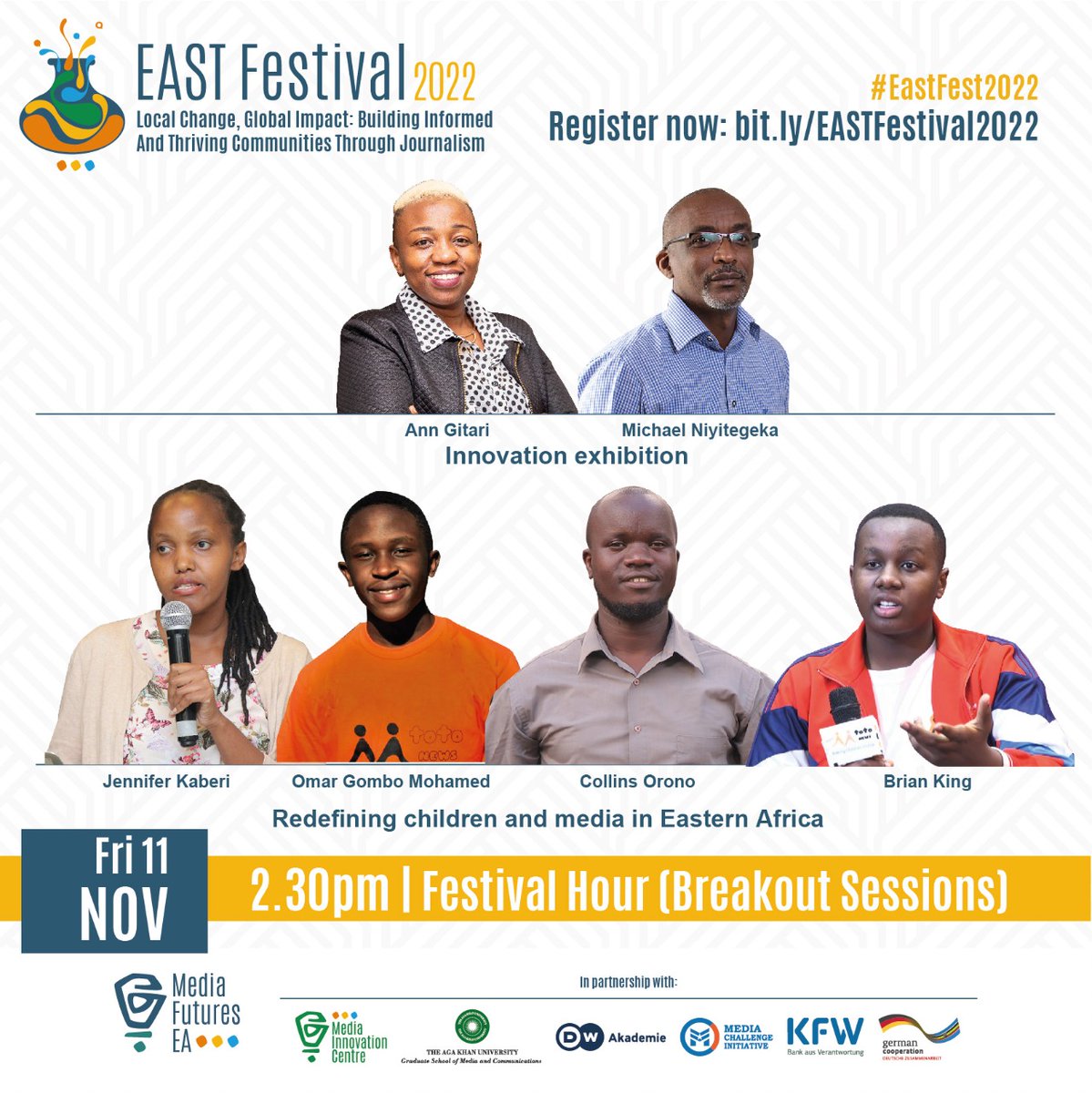 A study done in Kenya indicated that children are not effectively represented in media. The most common opportunity in is the cartoon sessions on Saturday morning and when there are crimes like defilement.Watvh the session live➡️ youtu.be/if-TkxSU0oU
#EastFest2022
<a href="/dw_akademie/">DW Akademie</a>