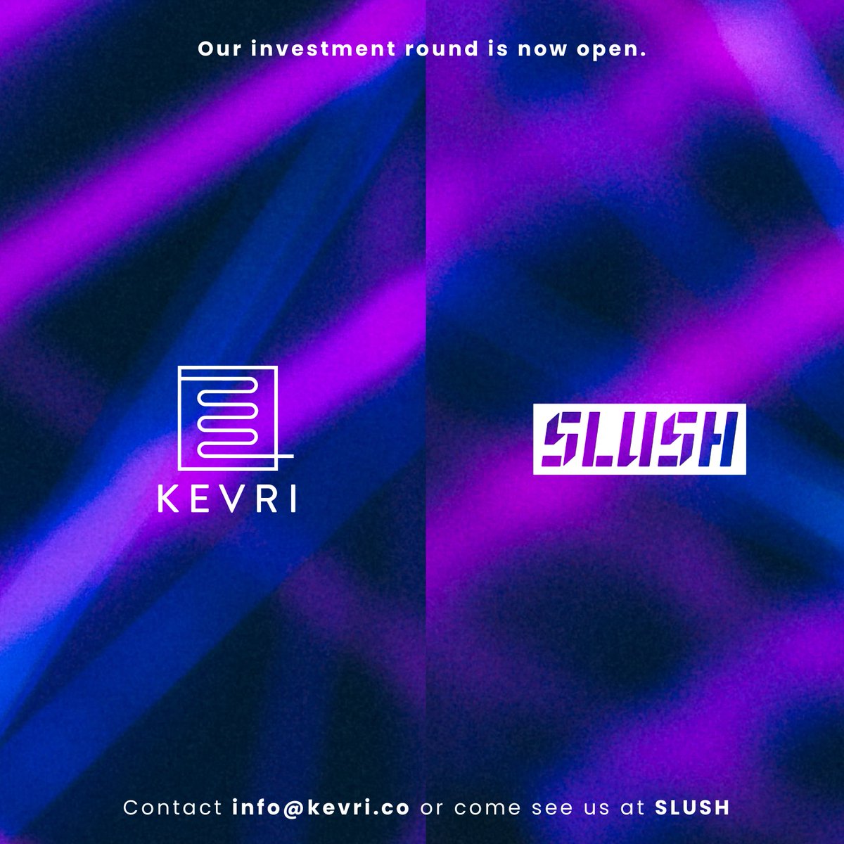 Our investment round is now open!💥And where better to kickstart it then <a href="/SlushHQ/">Slush</a>? Next week our founders will be sharing the KEVRI mission in Finland. Get in touch to find out more at info@kevri.co #edtech #investment #highered #TechNews #enterprise #SaaS #Funding