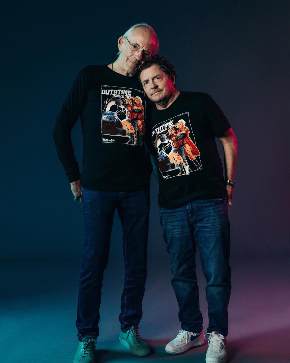 Absolutely love this picture I saw posted on a tweet by <a href="/realmikefox/">Michael J. Fox</a> yesterday. Boy, did my teenage self have a crush on him! Loved everything he did, but especially BTTF. To see him now as he fights Parkinson’s is such an inspiration. ❤️