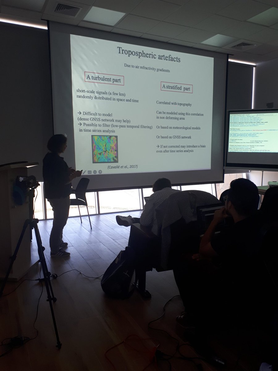 Super curso de InSAR por <a href="/ISDeform/">ISDeform</a>, en el <a href="/igp_peru/">Instituto Geofísico del Perú</a> Arequipa Peru, con vista sobre los volcanes! Gracias por venir!! <a href="/UGrenobleAlpes/">Université Grenoble Alpes</a>
<a href="/ird_fr/">IRD.fr</a> <a href="/ISTerre_fr/">ISTerre</a>