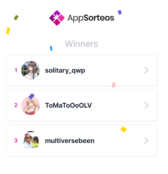 88EliteClub's tweet photo. @CosmicLover2022 Winners:@solitary_qwp @multiversebeen @ToMaToOoOLV38 https://t.co/9aGvsUO4mg