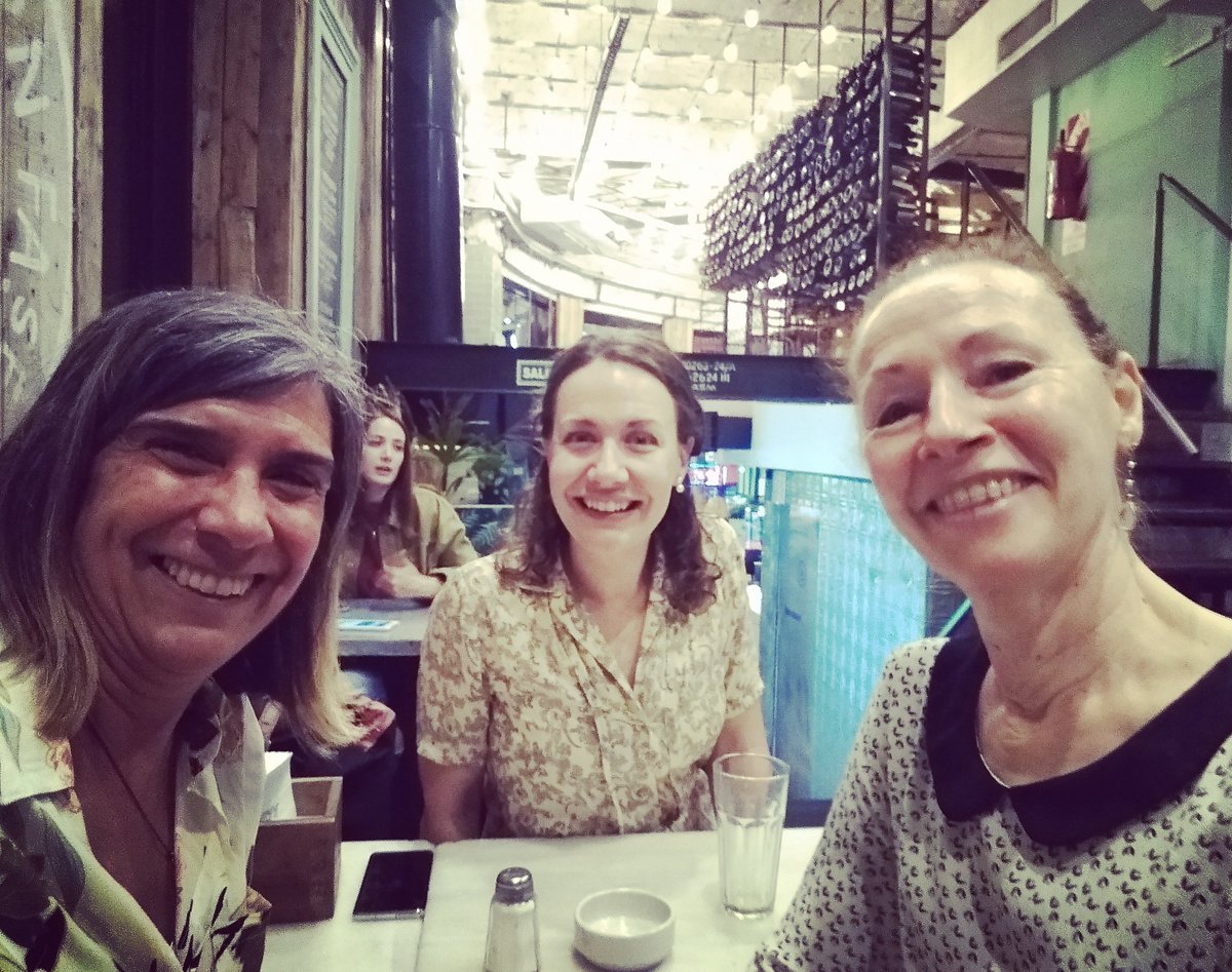 bardolatria's tweet photo. Así celebramos en #BuenosAires el cierre del ciclo internacional de charlas y workshops que hemos dado con @SophieL_Stevens sobre su traducción de mi obra #SexoTotal como #CompleteSex y la publicación @intipress del libro
Gracias @Outofthewings @bcltuea @AATIorg @languageacts https://t.co/QGvxL8afAZ