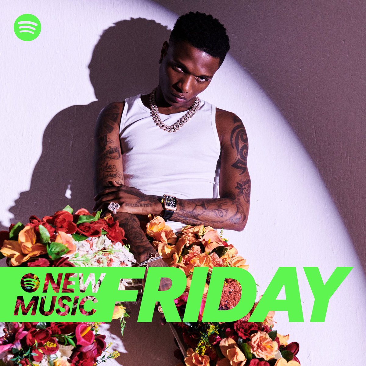 SpotifyUK's tweet image. Kickstarting #NewMusicFriday with @wizkidayo 🇳🇬  spoti.fi/NMFUK
