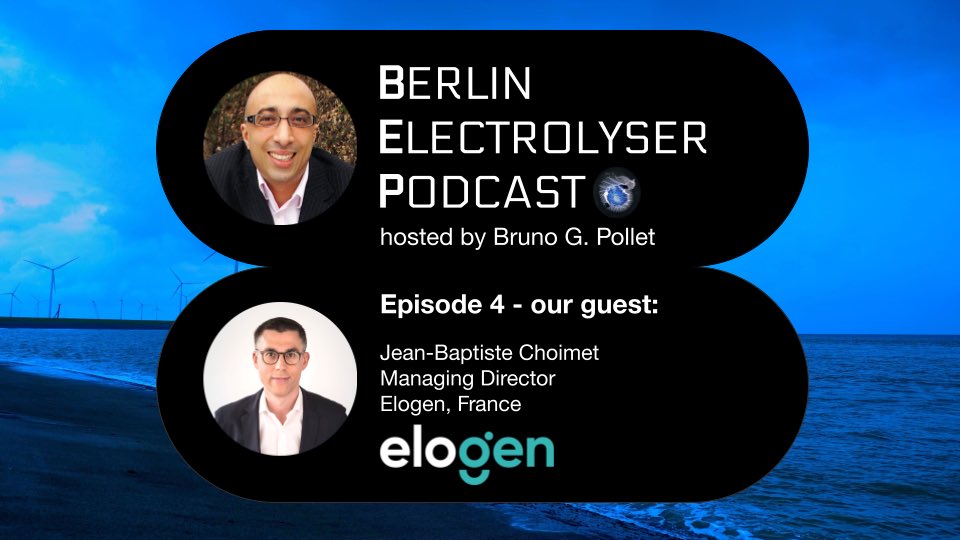 What is the current status of Elogen’s PEM electrolyser technology? Check out Episode 4 of our Berlin #Electrolyser Podcast. Our guest is Jean-Baptiste Choimet, Managing Director of Elogen, a PEM electrolyser manufacturer from France. 

electrolyser.redcabin.de/#podcast

#hydrogen