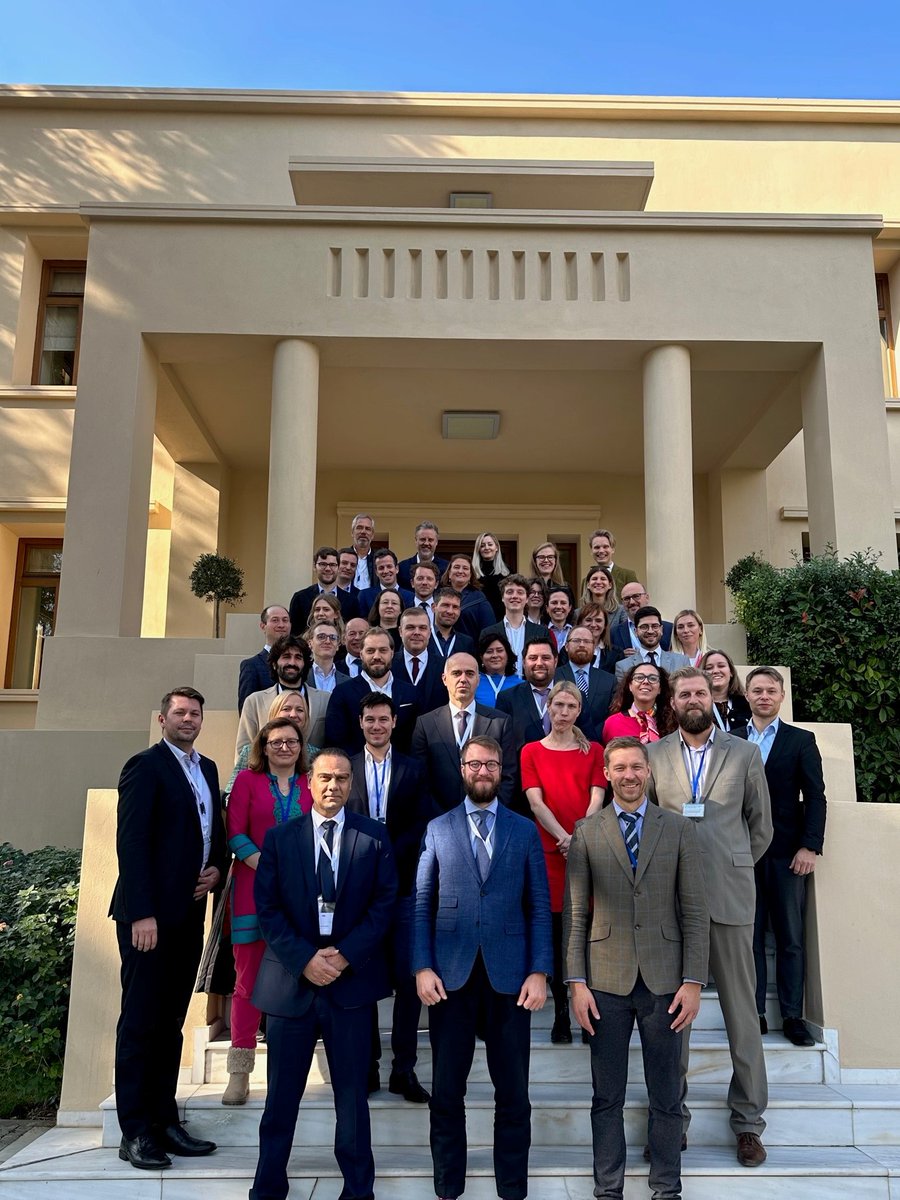 enisa_eu's tweet photo. We are delighted to welcome the @EUCouncil Cyber Attachés to the #ENISA premises.

Topics included:
📌Operational Cooperation
📌Situational Awareness
📌#cybersecurity support services
📌#NIS2 Strategy
📌cloud #certification https://t.co/I3Wcu2ykRW