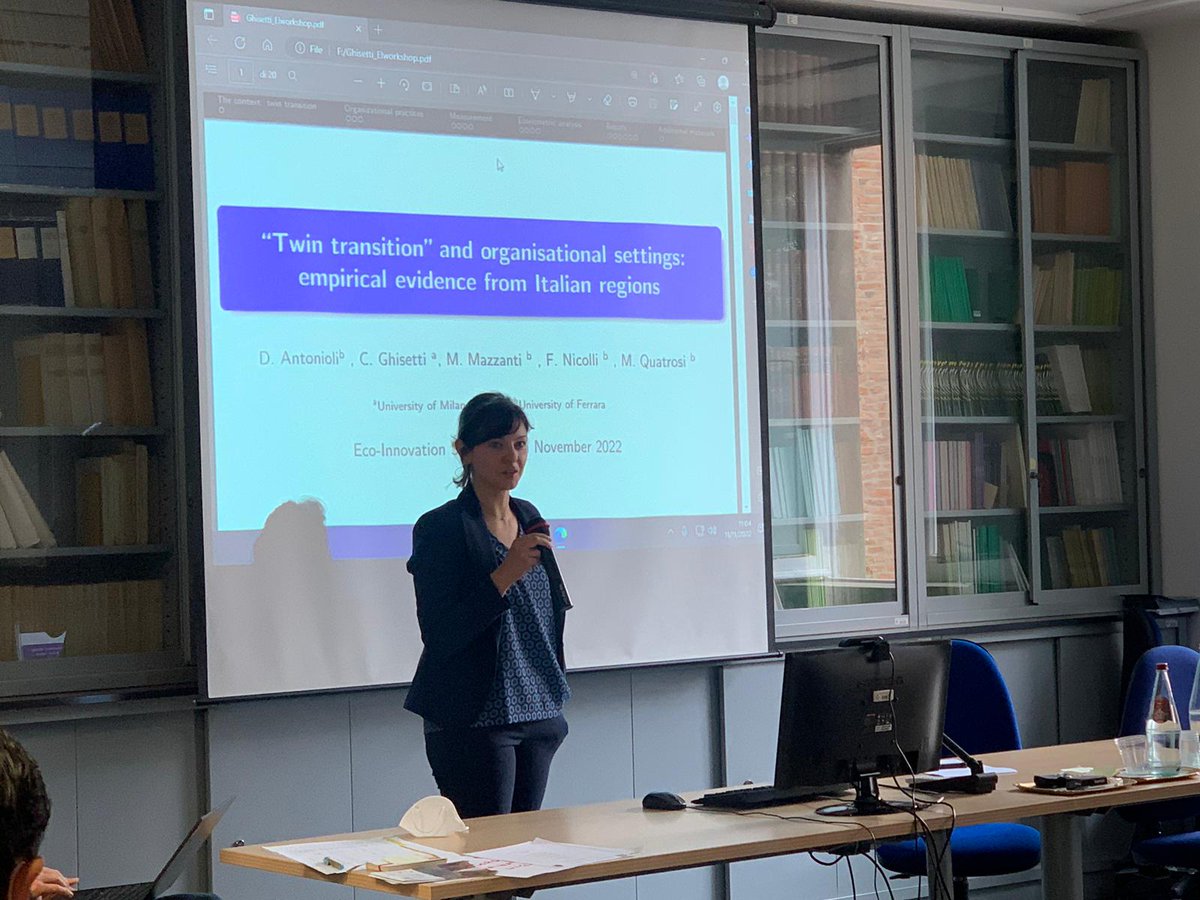 CErcisUNIFE's tweet photo. Next speaker Mahamadou on "Fostering a Sustainable Entrepreneurship Research Ecosystem in Africa" @IaereOf @EconomicsSEEDS  @FJDiazLopez @ClimateKICItaly @UniFerrara #innovation  #sustainable #university #network #environmental #economics #sustainabledevelopment #school #africa https://t.co/U7edhfDePO