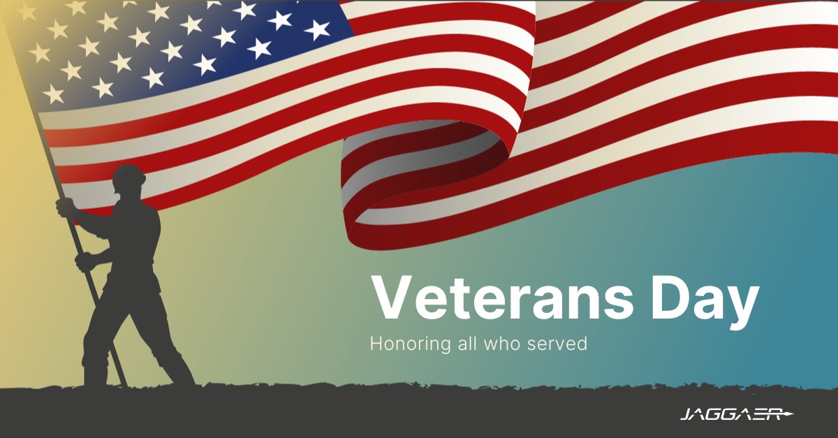 JaggaerPro's tweet photo. 🇺🇸 Thank you to all the brave men and women who served (and those currently serving) to protect us all. Happy Veterans Day! https://t.co/e4KLmEsaiH