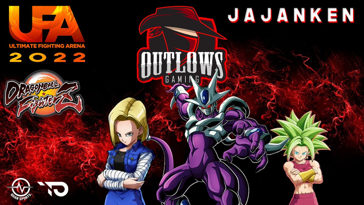 Team_OLG_'s tweet photo. 📢 Nous sommes fiers de vous annoncer la présence de notre joueur @_Jajankenn lors de l' #UFA2022 !

👊Let's Go JAJANKEN 🔴⚫️

#eSports #dbfz @TeamPulseApp @SportsQuan #TeamOLG https://t.co/N7DSaVIGYa