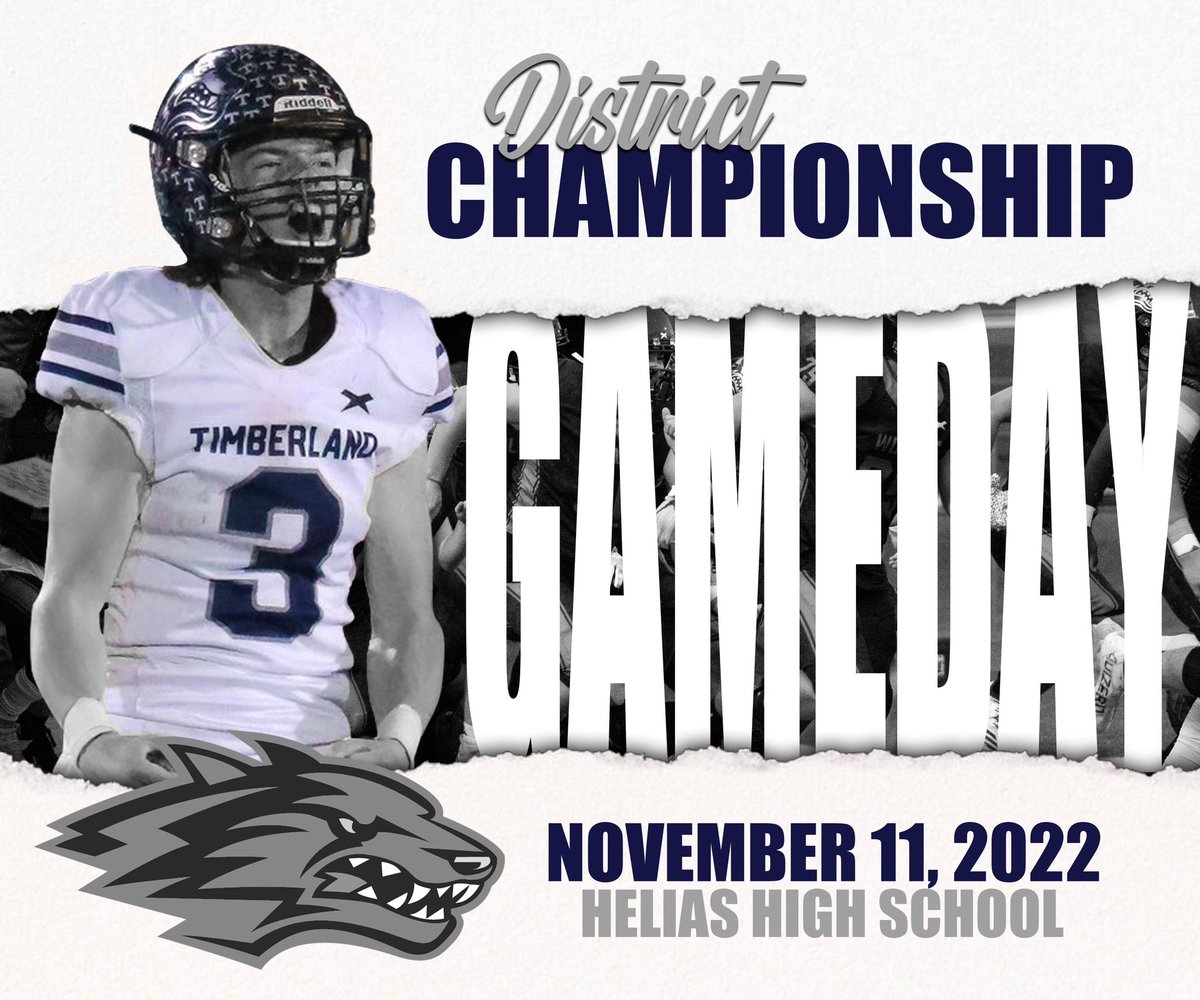 TONIGHT. 7PM. #BeatHelias <a href="/FootballTHS/">Timberland Football</a> <a href="/thsactivities/">THS Activities</a>
