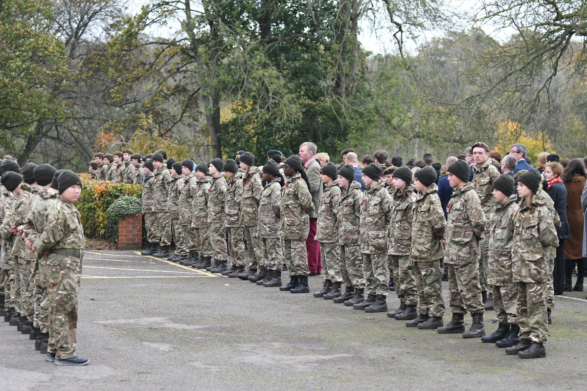 oratoryschool's tweet image. A whole school Act of #Remembrance Service took place at the school&apos;s War Memorial Garden this morning. #OratoryRespect #WeWillRememberThem 
#RemembranceDay #LestWeForget #ArmisticeDay