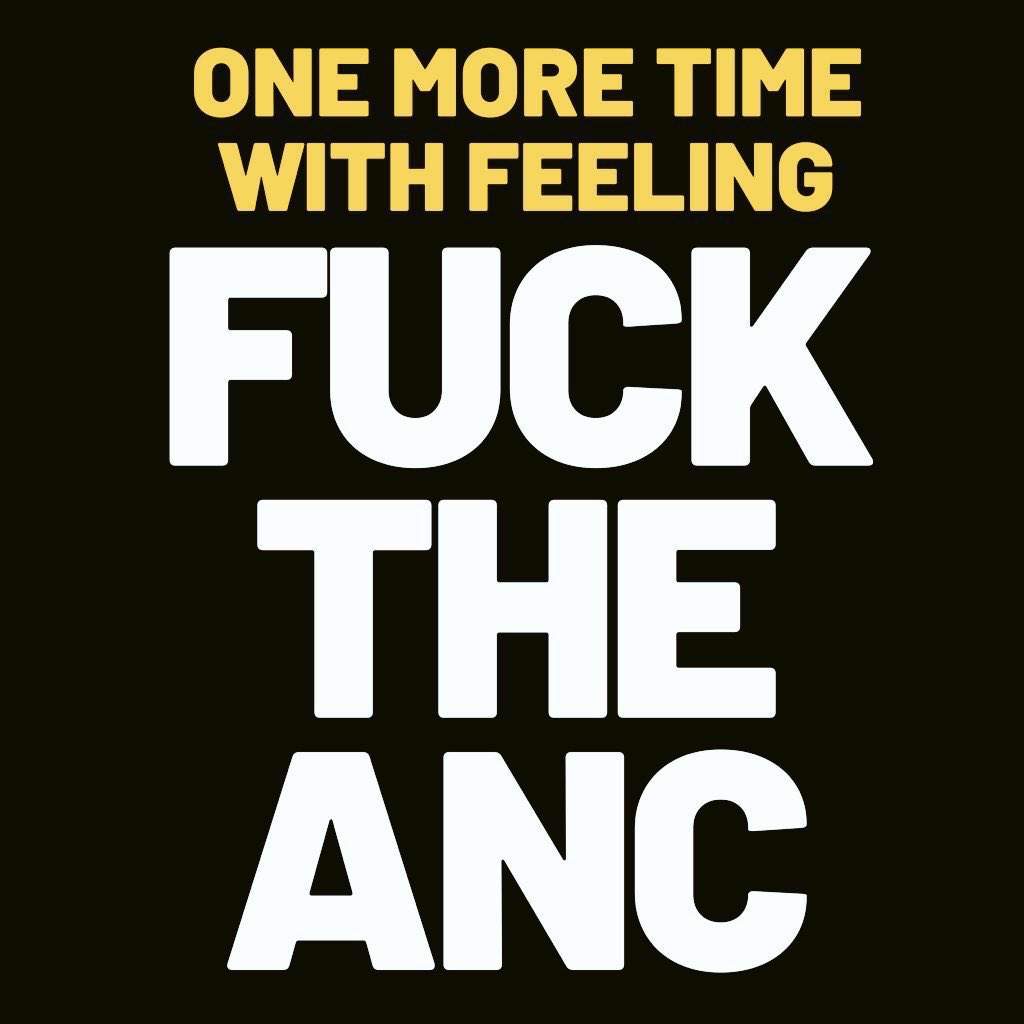 LeadDriverSA's tweet photo. It's Friday! #FucktheANC #VoetsekANC #FuckCyril #FuckANCVoters #FucktheEFF #FuckJulius #fuckracism #fuckcorruption #fuckstatecapture https://t.co/NAOCJ9NW5D