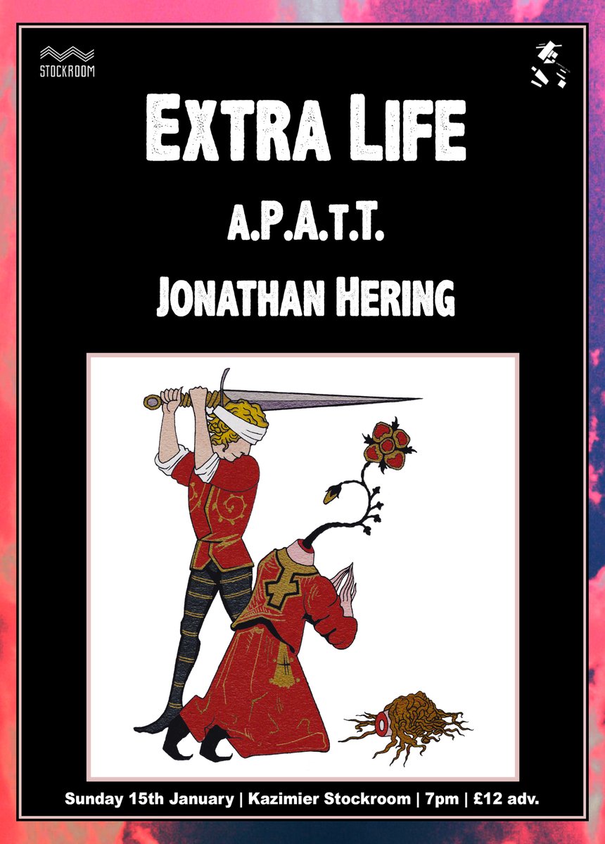 Experimental dark pop / math / classical / metal ensemble EXTRA LIFE land on 15/1/23. Support from @apatt + Jonathan Hering. Tickets -> skiddle.com/e/36224261 @charlielooker @tobydriver @kazimiergarden #experimentalmusic #gigsinliverpool