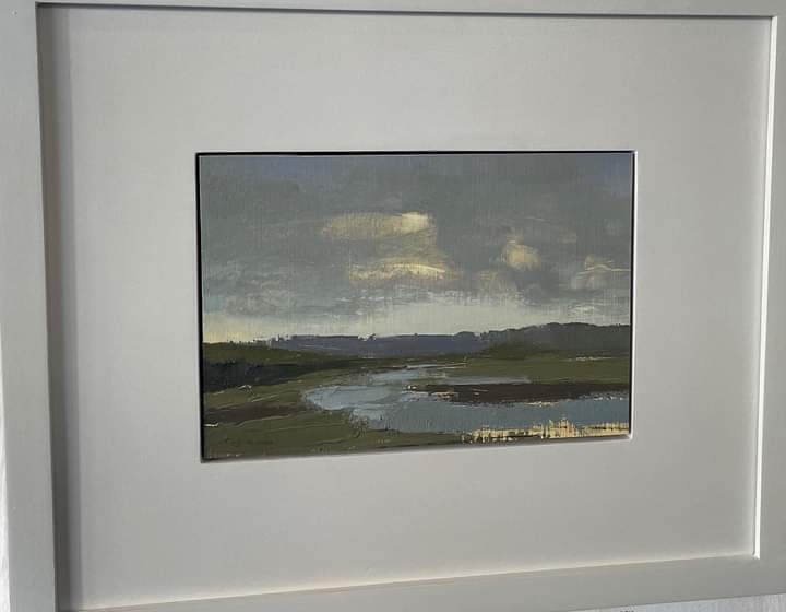 'Winter Sun Reflected' on show <a href="/InstituteRoi/">ROI</a> Annual Show 24/11-10/12 <a href="/mallgalleries/">mallgalleries</a>. Painted en plein air, winter sun reflected in water of protected wetland, #SouthDowns in the background. mallgalleries.org.uk/whats-on/exhib…
#royalinstituteofoilpainters #mallgalleries