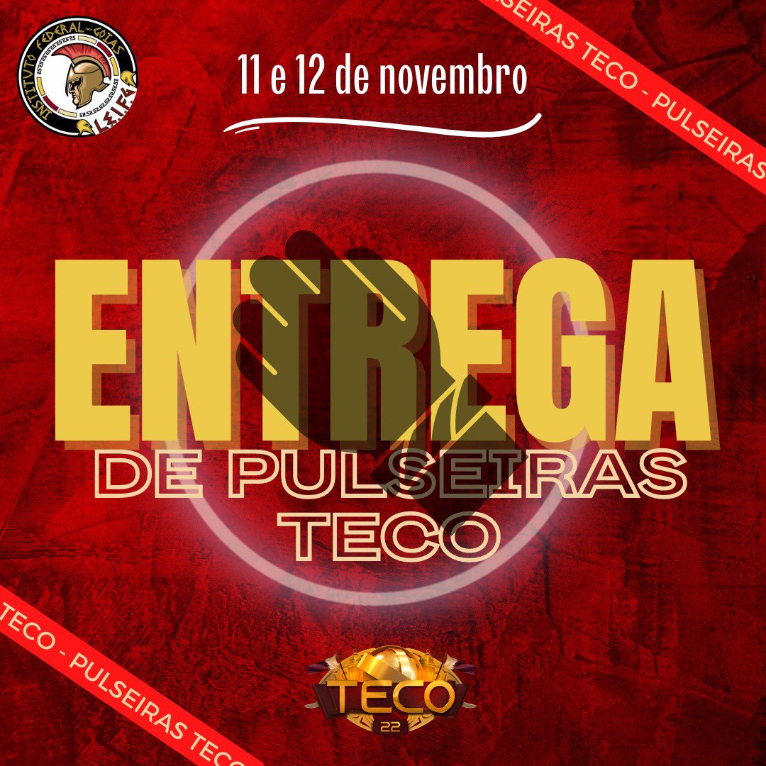 leifg_'s tweet photo. Tá chegando o dia tão esperado!! 😍

 O TECO já é amanhã e vc que garantiu seu ingresso com a LEIFG pode estar retirando sua pulseira no Campus Goiânia, hoje e amanhã! https://t.co/zIaBKhJZNi