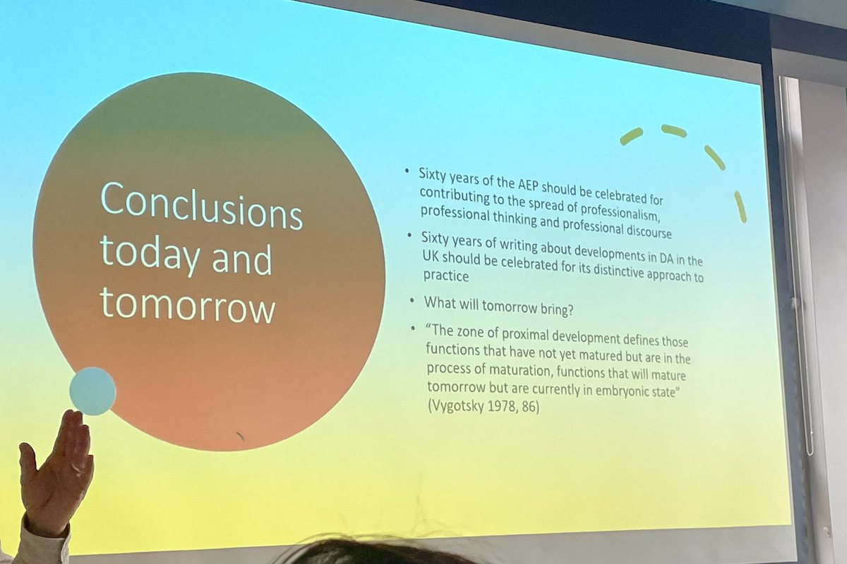 What will tomorrow bring? A brilliant summary from Dr Phil Stringer’s inspiring talk about dynamic assessment and 60 years of learning ability assessment #AEPconference22