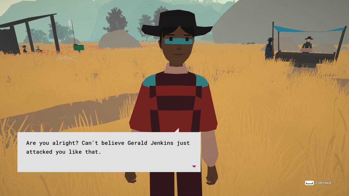 itchio's tweet photo. Thousand Threads: A beautiful open world where you deliver mail, find artifacts, help people out, and fend off folks you’ve wronged. 

https://t.co/1E1t73dgdo https://t.co/8rBcjvt2mq