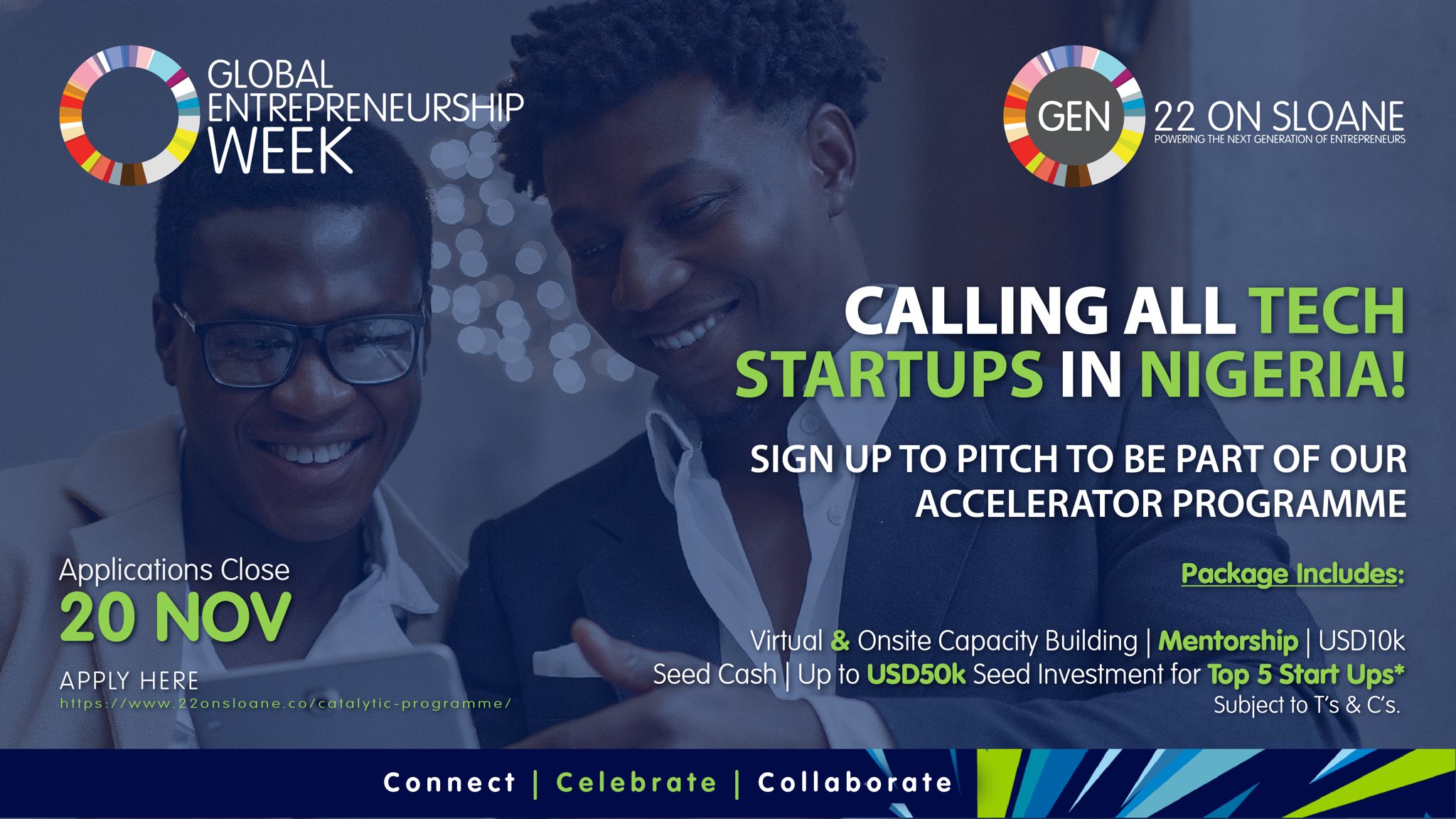 22OnSloane on Twitter "The Top5️⃣ performing startups will receive up