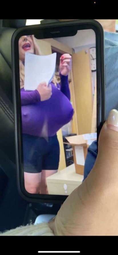 JocastaMoney's tweet photo. Do think this big boobs man teacher in Canada should be around kids?
No?
Congratulations you're a #Terf https://t.co/NWJWQ5hekH