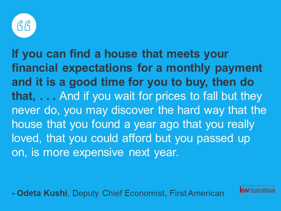 NancyLederman1's tweet image. #homebuyer #nancyledermanhomes #realestatemarket #homeaffordability