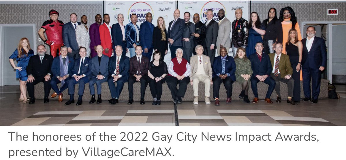 LeandroRodz's tweet photo. Honored to have been selected as a 2022 honoree for the @GayCityNews #ImpactAwards. Congratulations to my fellow community of honorees and thank you to all the family present and not present celebrating and supporting me. Pa’lante! 🏳️‍🌈💪🏽🇵🇷❤️🏳️‍⚧️ https://t.co/0hQC7WDi5A