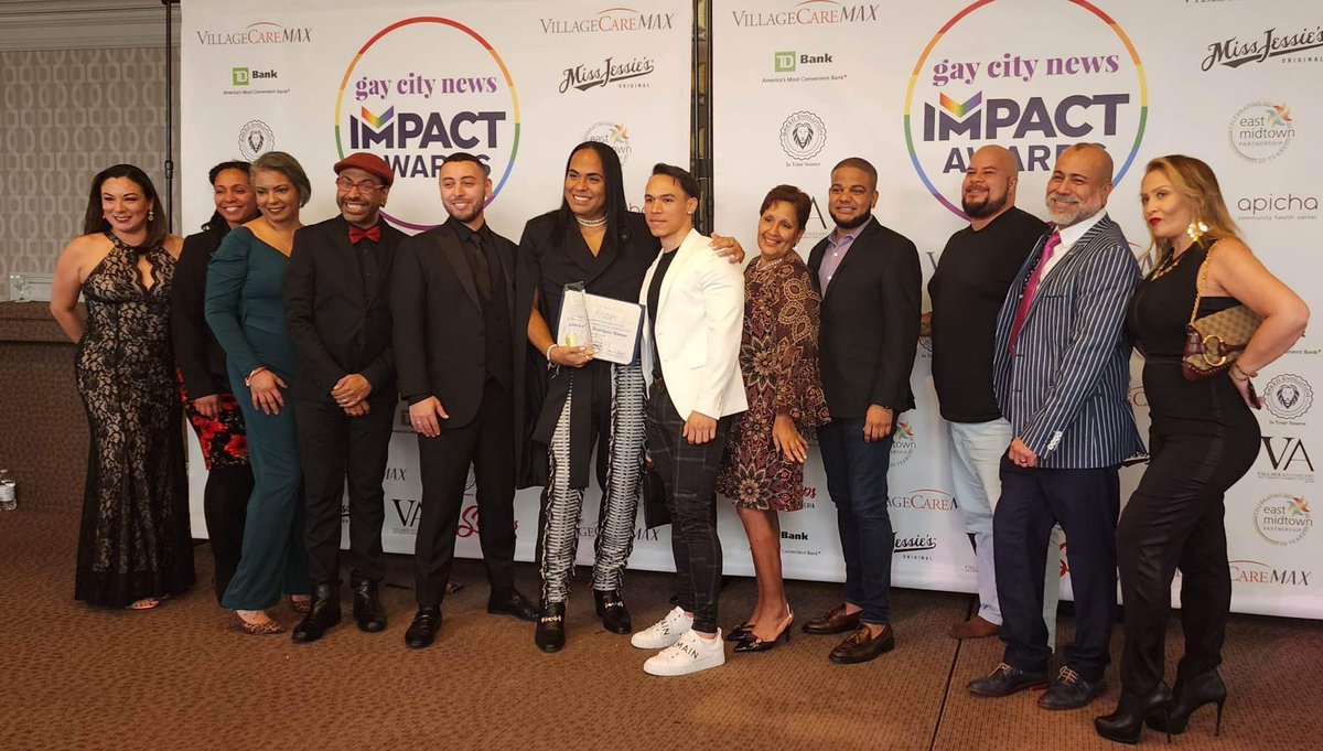 LeandroRodz's tweet photo. Honored to have been selected as a 2022 honoree for the @GayCityNews #ImpactAwards. Congratulations to my fellow community of honorees and thank you to all the family present and not present celebrating and supporting me. Pa’lante! 🏳️‍🌈💪🏽🇵🇷❤️🏳️‍⚧️ https://t.co/0hQC7WDi5A