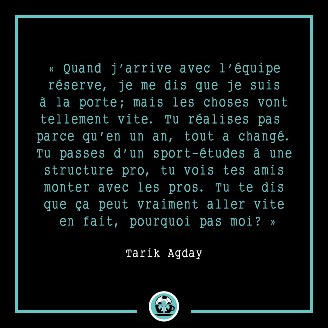 footetcafe's tweet photo. 💬 | La citation
48.Tarik Agday - @AgdayTarik 

Cet extrait, tiré de la discussion avec Tarik, explique ce moment où on aborde le «droit de rêver».

https://t.co/8uPbJbcRRf

📳 Disponible dimanche le 13 novembre 2022 https://t.co/jPlAhZXWdu