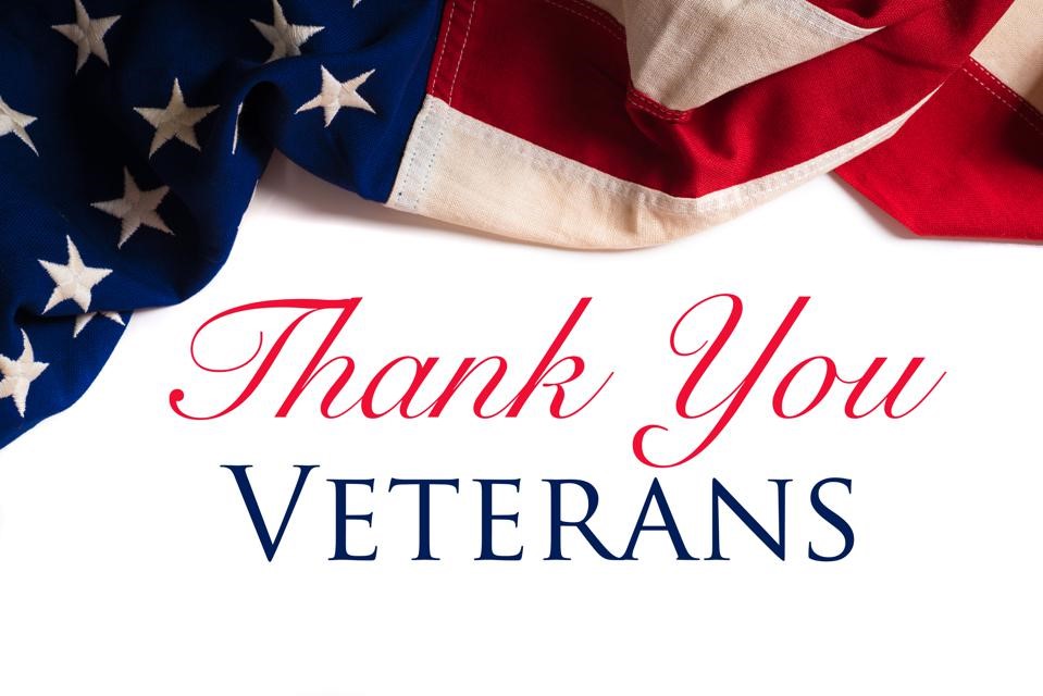 We at the police department would like to say thank you to all those who have served, including those among our ranks. Your service is appreciated!