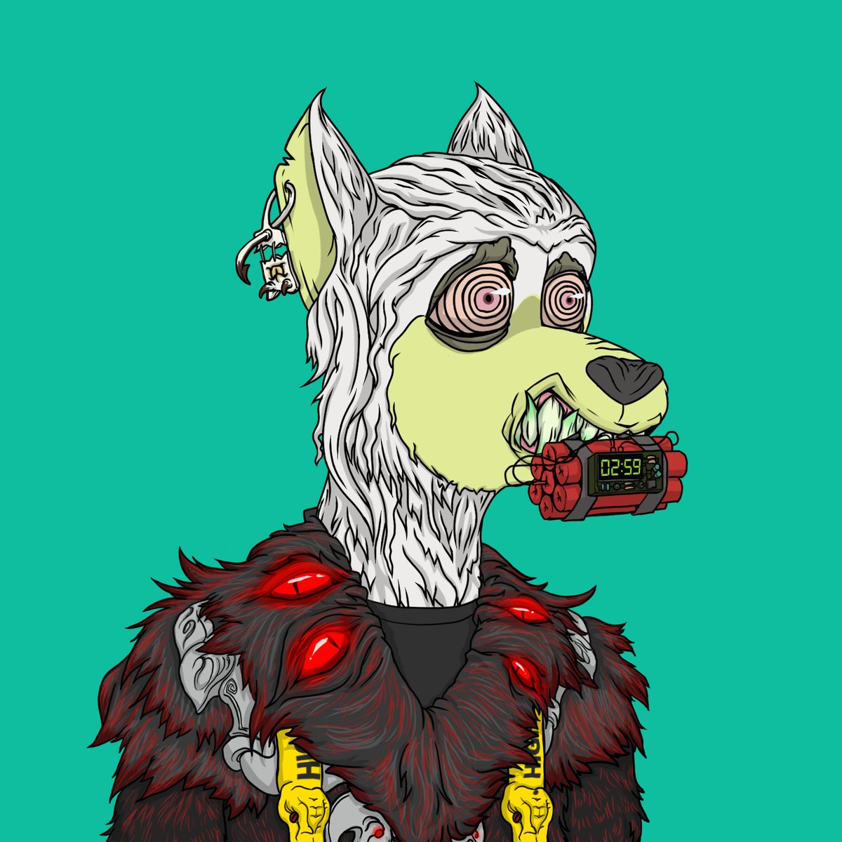 #NewProfilePic took me a while but really happy with my first L2 <a href="/HighStreetWolf/">High Street Wolf Society</a> mutation!