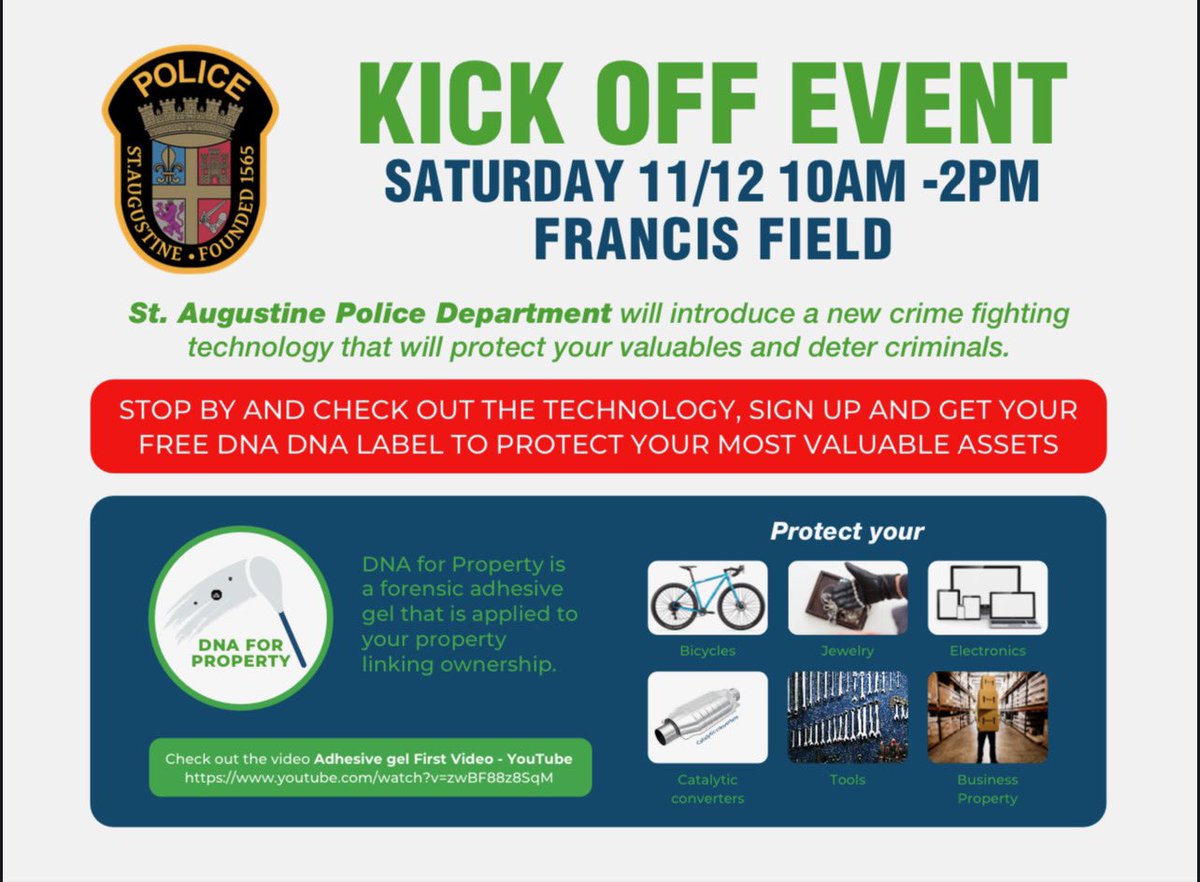 St. Augustine Police Department tweet media