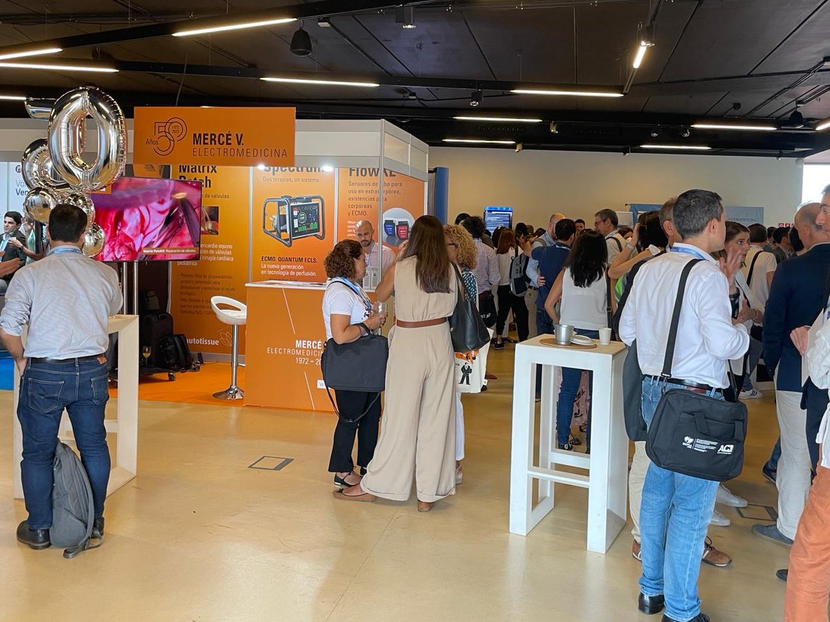 MercElectromed's tweet photo. ¡Seguimos en el #SECPCC2022!
Desde Mercé queremos felicitar al Dr. Portela y a @Secardioped y @secardiologia por la organización y el gran éxito de participación.👏
#congreso #cardiologia #CardiologíaPediátrica #CardiopatíasCongenitas #congress #stand11 https://t.co/XROSDEKUcH
