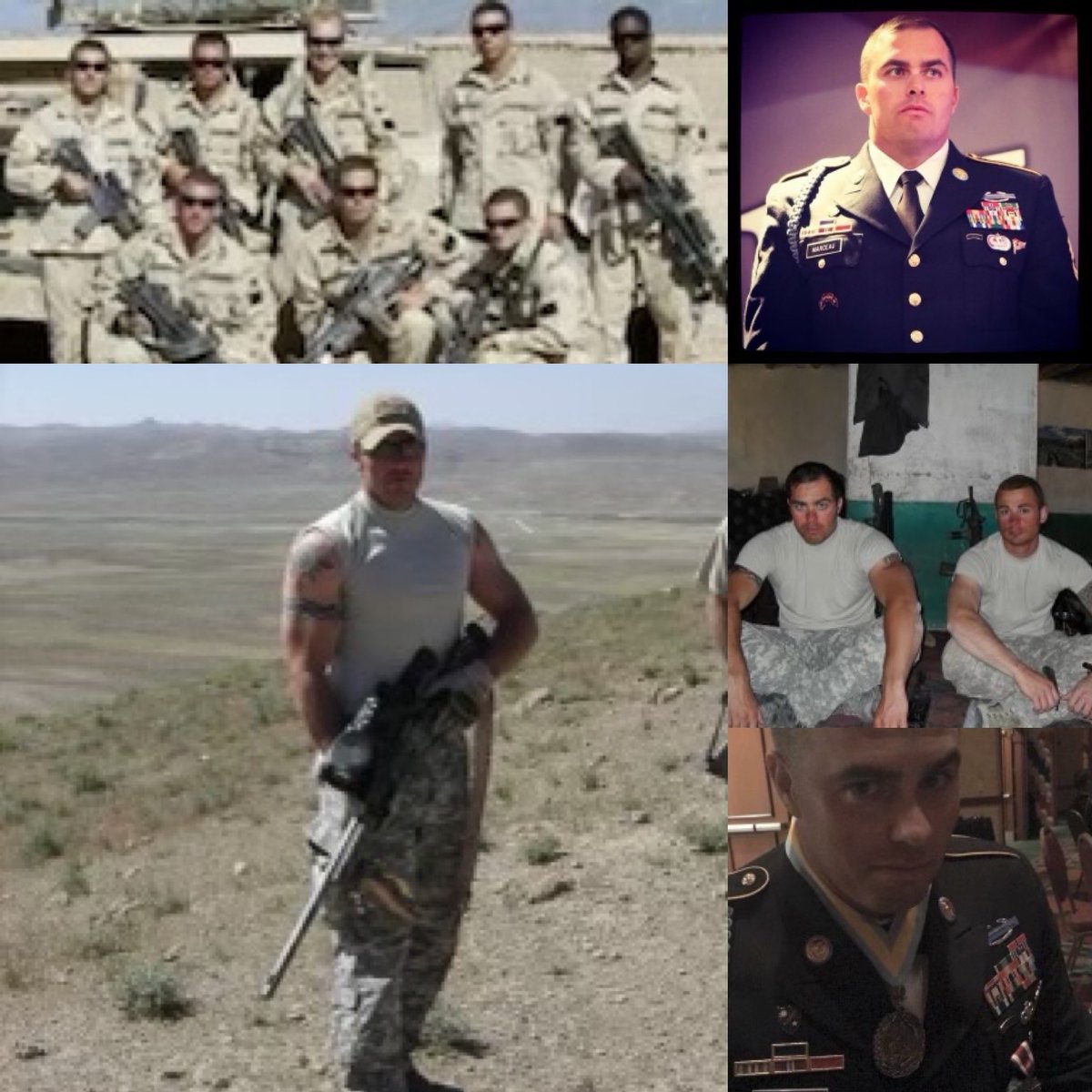 Happy Veterans Day! Especially to my Hero and Dad. He jumped into combat in Afghanistan right after 9/11 at the ripe age of 20 and has been protecting our freedom ever since. Every day I thank God you are here and for everything you have done for me. I love you <a href="/notceaubrite/">Davin Marceau</a>