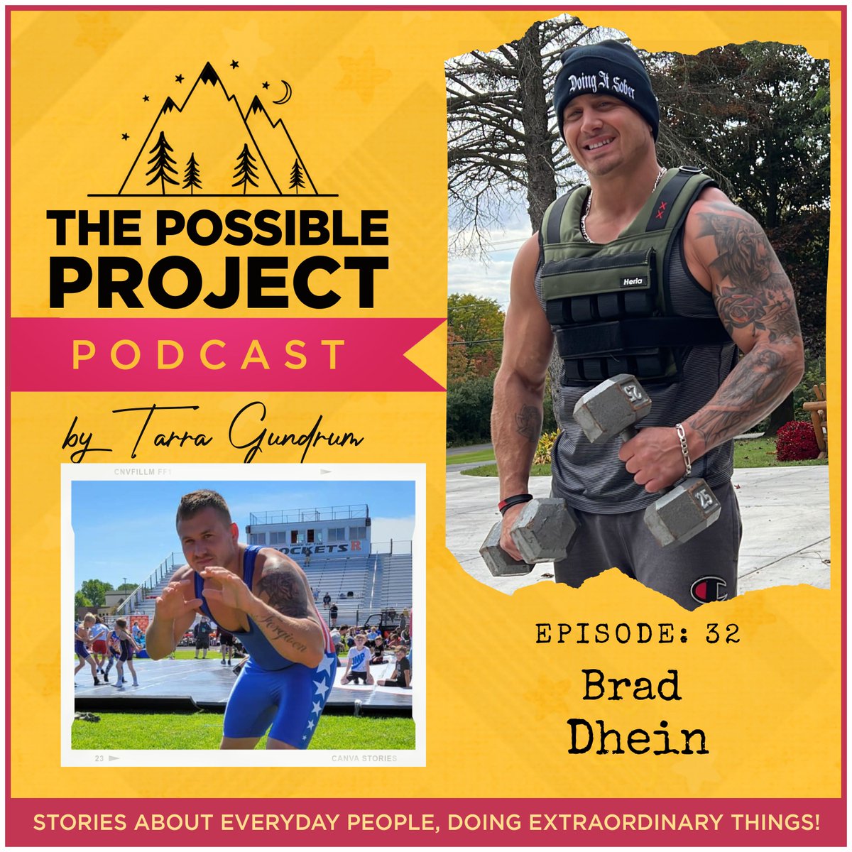 possiblepodlove's tweet photo. ✨NEW EPISODE  ✨
🎧Episode 32: Brad Dhein – Founder of First Step Fitness in West Bend, WI. 
👉Episode:  https://t.co/lZM0GxFBoD
#dohardthings #recovery #firststep #fitnessmotivation #drugtreatment #sobriety #recoveryjourney https://t.co/3iv1c0EODe
