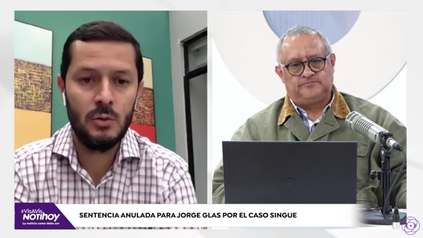 visionariasec's tweet photo. “La @CorteNacional se ha pronunciado… que al declarar la #nulidad, esta es una decisión #inapelable, entonces, por lo tanto, ninguna de las partes podemos impugnar, ni @FiscaliaEcuador, ni @PGEcuador...”, mencionó el abogado @pencaladah
👉https://t.co/PMYjRipwr6 https://t.co/WAyXK1VYMp