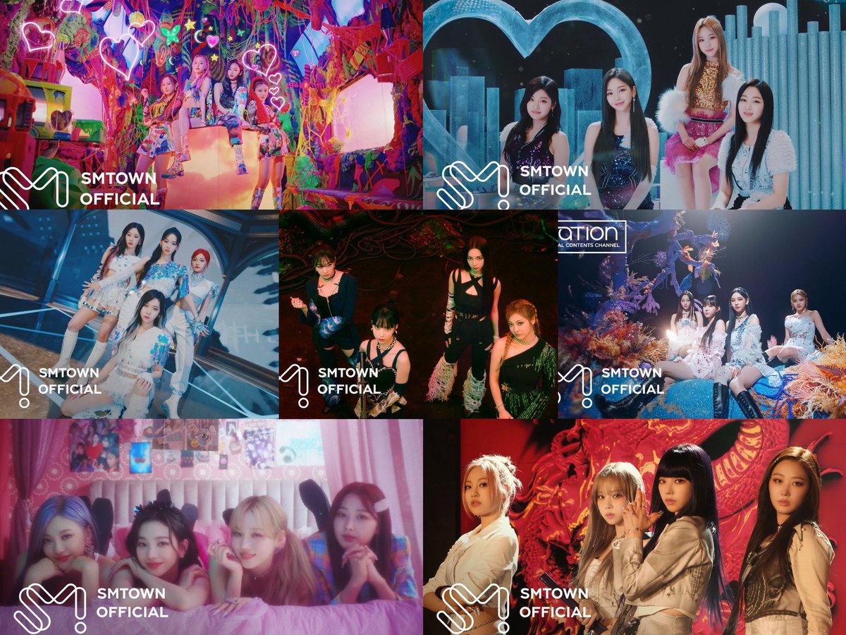 aespa เดบิวต์มา 2 ปี มี 7 MV แล้วอะ 👁️👄👁️