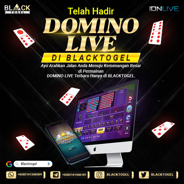 BlackTogel's tweet photo. GAME TERBARU DARI BLACKTOGEL 🔥 DOMINO LIVE 🔥
Ayo mainkan game terbaru IDNPLAY yang hanya ada di BLACKTOGEL, dapatkan kemenangan hingga jutaan rupiah setiap harinya dalam bermain ⭐️ DOMINO LIVE ⭐️
#blactogel #chipsgratis #dominolive #judionline #bonuslot #extrabonus #situsgacor https://t.co/fyWIm7mW4q