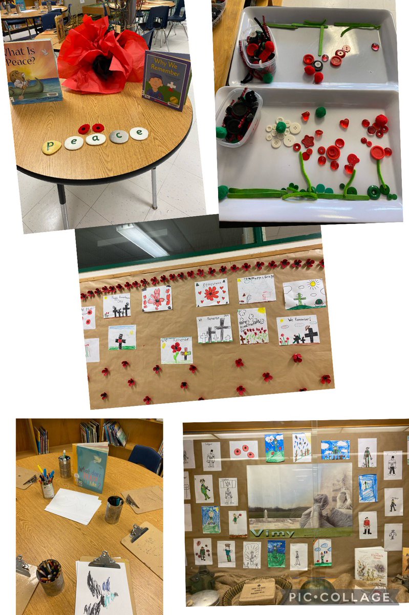 A few of the ways Lady Eaton is learning and honouring this week. #RemembranceDay <a href="/TLDSB/">TLDSB</a>
