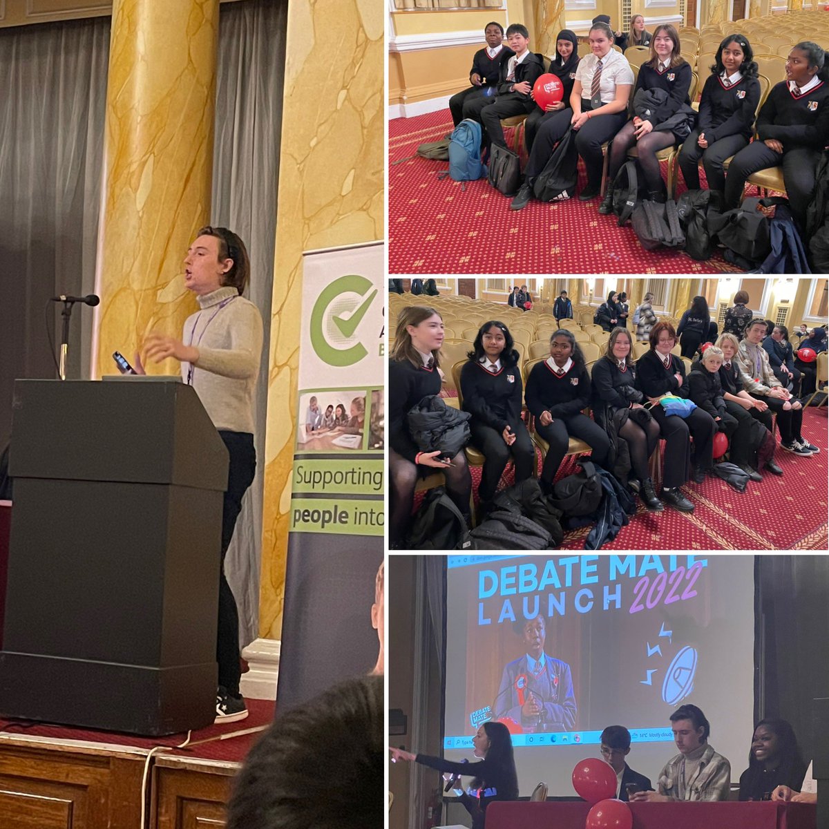 chs_humanities's tweet photo. Pupils really enjoyed the opportunity to attend the debate mate launch. Looking forward to starting the programme @CdfCommitment https://t.co/tw17LDmQk5