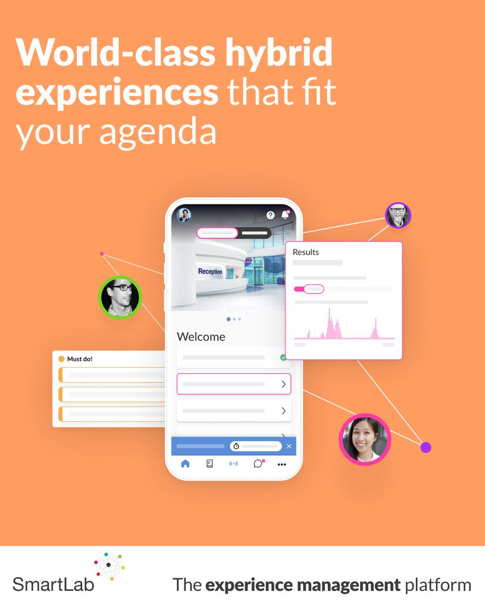 Build powerful hybrid experiences that mirror your agenda with SmartLab. Request a demo.

smartlabservices.com/smartlab-360