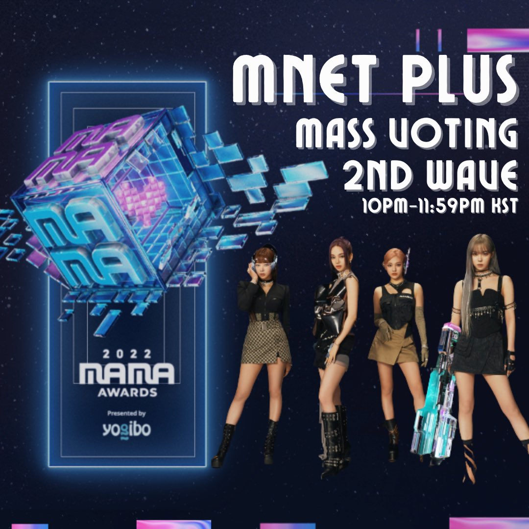 aespavoteunion's tweet photo. 2nd Wave of Mass Voting via Mnet Plus starts now!
⏰: 10pm-11:59pm KST

📊#16 / 0.73%

MYs vote with all of your accounts with permanent emails. DM us if you need help!

🔗: https://t.co/8ruRQLiJev via Mnet Plus
🗓Ends on Nov 24 23:59KST
📌Only Top 10 will get awards! https://t.co/guVkfl1jyJ