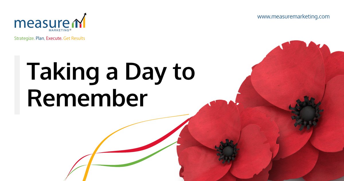 MeasureMktgHub's tweet photo. We hope everyone can take a moment today to spend time with the loved ones around you and remember.​

#remembranceday #remembranceday2022 #lestweforget #remembrance #poppy #poppies https://t.co/b9yZAekx31