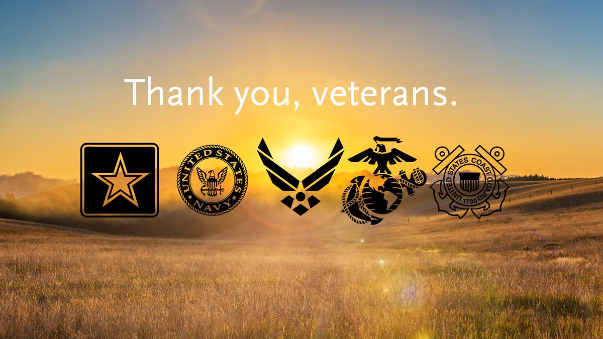 We honor those who have served and continue to fight for our country. Thank you, veteran's, for your bravery and sacrifice 🇺🇸 Take time today to give thanks to all those who have served. #VeteransDay