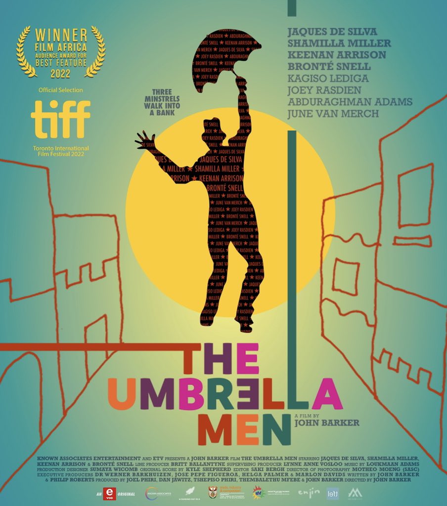 The Umbrella Men film wins the audience award at the Film Africa Fest in London. Thank you to our amazing cast, crew and producing team at KAE for your skills and passion on the film. <a href="/FilmAfrica/">Film Africa</a> <a href="/PrimeVideo/">Prime Video</a> @evod safilm #caper