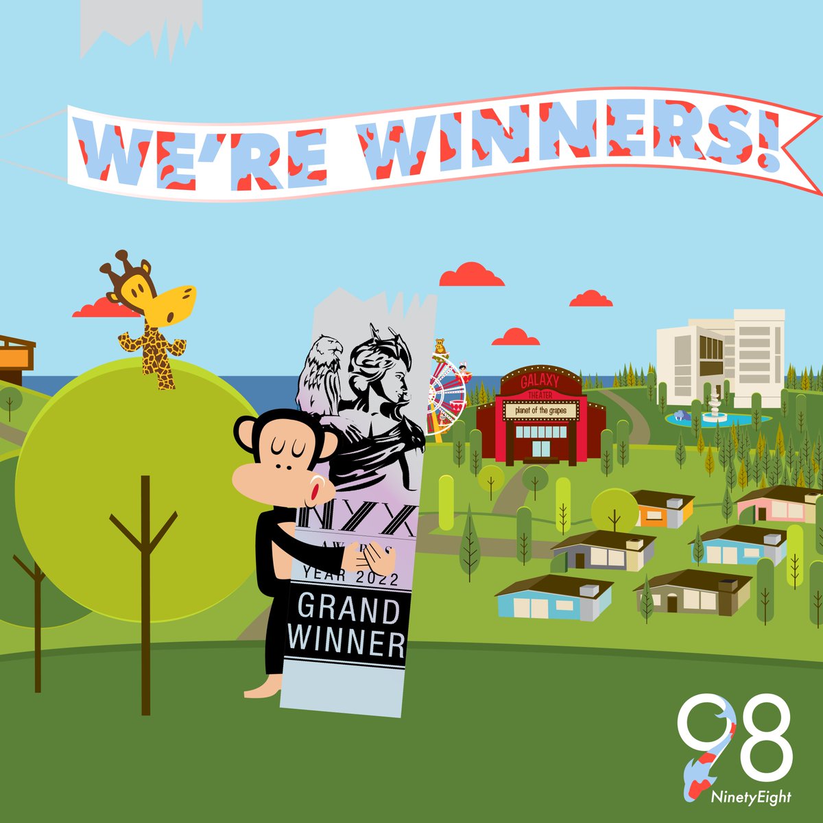 our work with Paul Frank (<a href="/paulfranktweets/">Paul Frank</a>) recently took home the Grand Winner prize for Best Social Media Engagement at the 2022 <a href="/nyxawards/">NYX Awards</a>!!