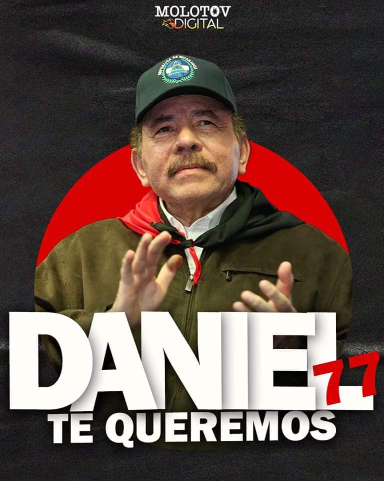 Felicidades al mejor presidente de la historia de Nicaragua, nuestro comandante Daniel Ortega Saavedra.
#Daniel77TeQueremos 
#Nicaragua
#Cumpleaños