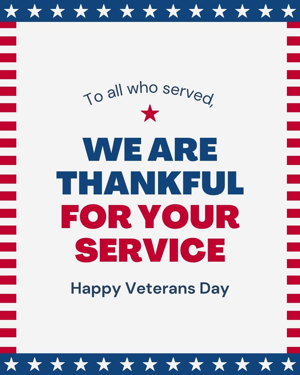 SonitrolKY's tweet photo. To the members of the Armed Forces - past and present - we thank you for your sacrifice, your bravery, and the example you set for us all. In observance of Veterans Day, our office will be closed November 11th, 2022. ❤️💙 https://t.co/ZjwRZtliHU