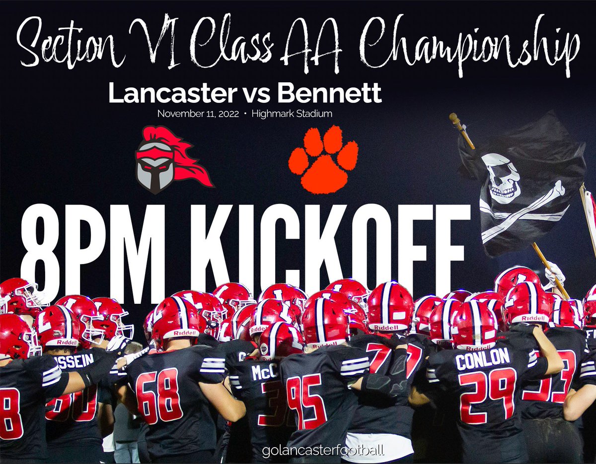 Come support your Legends tonight in the AA Championship 🔴⚫️⚔️