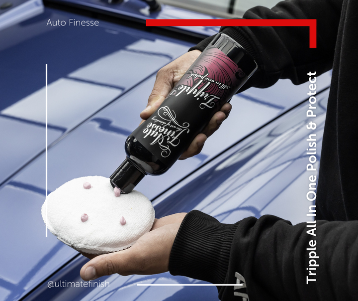 UltimateFinish's tweet photo. If you don't have time for a rigorous three-step polishing process, @AutoFinesse Tripple All In One Polish &amp; Protect offers an amazing one-step solution.

Shop 👉 https://t.co/n65gZNt3Mb https://t.co/Je1uRfGlq5