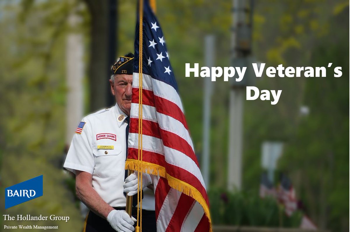 Thank you to all of our veterans.  We may not know you, but we owe you ... and today, we honor you!