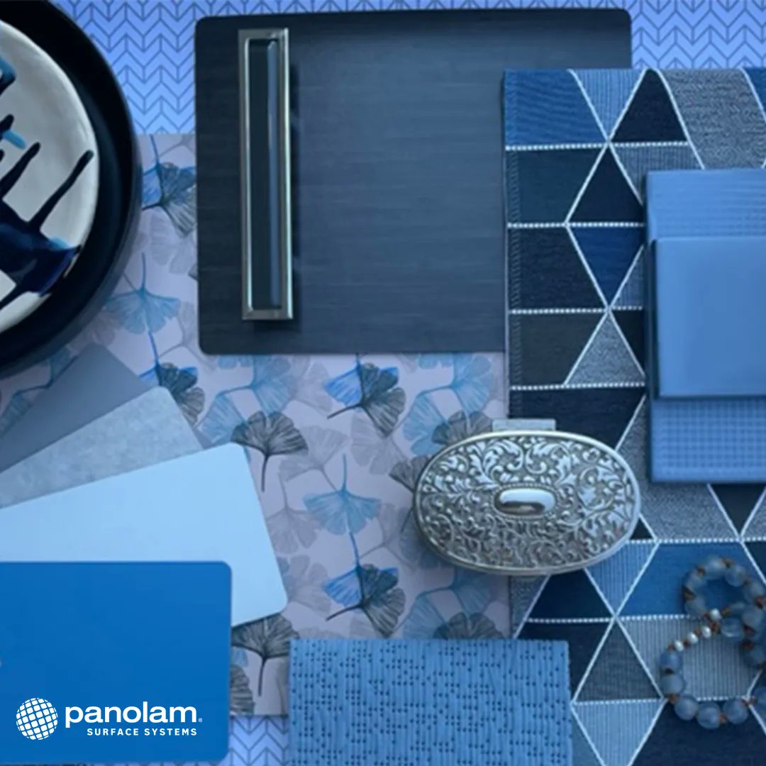 panolam's tweet photo. The blues are a good thing here at Panolam Surface Systems. They offer powerful inspiration.

#panolamsurfacesystems #nspira #nevamar #giantgraybamboo #sunkentreasure 
#graytranquility #pionite #nimbus #flawlesscollection #grayhematite #Laminate https://t.co/HHP6H2yQ9U